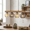 Koyoto Hanglamp, Kogellampje, Hanglamp Natuurlijke kleuren, Zwart, 4-lichts