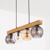 Koyoto Hanglamp, Kogellampje, Hanglamp Natuurlijke kleuren, Zwart, 4-lichts