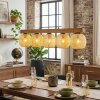 Basto Hanglamp, Kogellampje, Hanglamp Natuurlijke kleuren, Zwart, 5-lichts