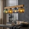 Koyoto Hanglamp, Kogellampje, Hanglamp Natuurlijke kleuren, Zwart, 4-lichts