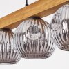 Ripoll Hanglamp, Kogellampje, Hanglamp Natuurlijke kleuren, Zwart, 4-lichts