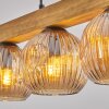 Ripoll Hanglamp, Kogellampje, Hanglamp Natuurlijke kleuren, Zwart, 4-lichts