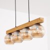 Ripoll Hanglamp, Kogellampje, Hanglamp Natuurlijke kleuren, Zwart, 4-lichts
