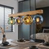 Ripoll Hanglamp, Kogellampje, Hanglamp Natuurlijke kleuren, Zwart, 4-lichts