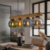 Koyoto Hanglamp, Kogellampje, Hanglamp Natuurlijke kleuren, Zwart, 4-lichts