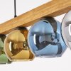 Koyoto Hanglamp, Kogellampje, Hanglamp Natuurlijke kleuren, Zwart, 4-lichts