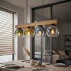 Koyoto Hanglamp, Kogellampje, Hanglamp Natuurlijke kleuren, Zwart, 4-lichts