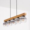 Ripoll Hanglamp, Kogellampje, Hanglamp Natuurlijke kleuren, Zwart, 5-lichts