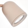 Lemak Wandlamp, Muurspot LED Zandkleurig, 1-licht