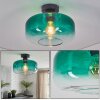 Boza Plafondlamp Groen, Duidelijk, 1-licht