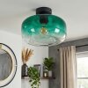Boza Plafondlamp Groen, Duidelijk, 1-licht