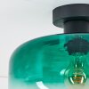 Boza Plafondlamp Groen, Duidelijk, 1-licht