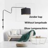 steenhouwer Linstrom Wandlamp Zwart