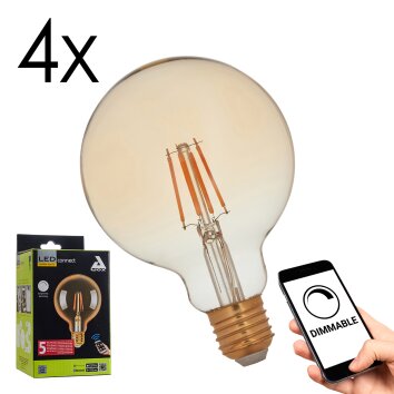 Eglo verlichting E27 LED 5.5 Watt warm wit 500 Lumen