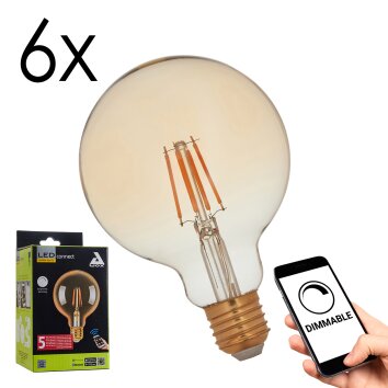 Eglo verlichting E27 LED 5.5 Watt warm wit 500 Lumen