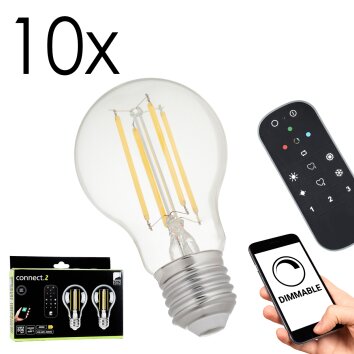 Eglo verlichting E27 LED 6 Watt neutraal wit dimbaar 806 Lumen
