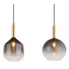 Globo Elisabeth Hanglamp Messing, 4-lichts