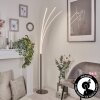 Uttorp Staande lamp LED Nikkel mat, 3-lichts
