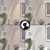 Uttorp Staande lamp LED Nikkel mat, 3-lichts