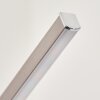 Uttorp Staande lamp LED Nikkel mat, 3-lichts
