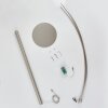 Uttorp Staande lamp LED Nikkel mat, 3-lichts