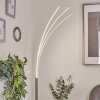 Uttorp Staande lamp LED Nikkel mat, 3-lichts