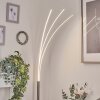 Uttorp Staande lamp LED Nikkel mat, 3-lichts