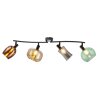 Nino-Leuchten TELESTO Plafondlamp Zwart, 4-lichts