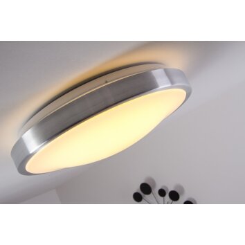 Wutach Plafondlamp LED Aluminium, 1-licht
