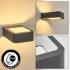 Faren Wandlamp voor buiten, Licht omhoog & omlaag, Wandlamp LED Antraciet, 1-licht