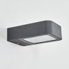 Faren Wandlamp voor buiten, Licht omhoog & omlaag, Wandlamp LED Antraciet, 1-licht