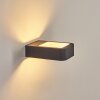 Faren Wandlamp voor buiten, Licht omhoog & omlaag, Wandlamp LED Antraciet, 1-licht