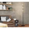 Eglo-Leuchten CHIEVELEY Staande lamp Zwart, 3-lichts