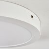Finsrud Plafondlamp LED Wit, 1-licht