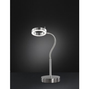 Wofi NAOMI Tafellamp LED Nikkel mat, 1-licht
