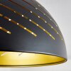 Osina Plafondlamp Zwart, 1-licht