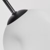 Ripoll 4-lichts opaalglas plafondlamp met glazen bollen voor woonkamer