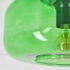 Boza groene glazen plafondlamp met bolvormige kap, retro vintage voor woonkamer