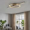 Nemil moderne LED plafondlamp met ringdesign en 3-staps lichtkleur voor woonkamer