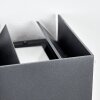 Wandlamp voor buiten Hoods, LED 4000 Kelvin neutraalwit, Up & Down, 2-delige set, IP44