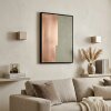 Licht-omhoog-en-omlaag-wandlamp Badajoz, zand, 2-delige set, regelbare lichtbundel