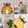Gastor plafondlamp met bolvormige kap, E27, vintage lamp voor woonkamer