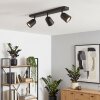 LED Plafondspot Lemak, moderne balk met 3 draaibare en zwenkbare koppen
