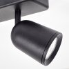 LED Plafondspot Lemak, moderne balk met 3 draaibare en zwenkbare koppen