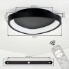 Rimon LED plafondlamp met afstandsbediening, ø 36 cm, 1440 lumen, 2700-6500 Kelvin