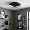 Ronde LED plafondlamp Rimon met afstandsbediening, lichtkleur instelbaar 2700-6500 Kelvin