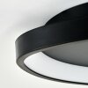 Ronde LED plafondlamp Rimon met afstandsbediening, lichtkleur instelbaar 2700-6500 Kelvin