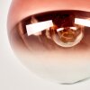 Gastor bolvormige plafondlamp E27 voor woonkamer, modern retro globe-design
