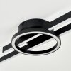 Narok moderne LED plafondlamp met afstandsbediening, ring-balkontwerp, 2700-6500 Kelvin