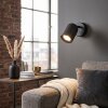 Moderne LED Muurspot Lemak met verstelbare conische spotkop voor de leeshoek